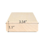 Dimensions for PROSAUNAS 2x4 Aspen Sauna Wood Material