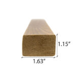 PROSAUNAS S4SEE SHP Thermo-Aspen Sauna Wood Dimensions