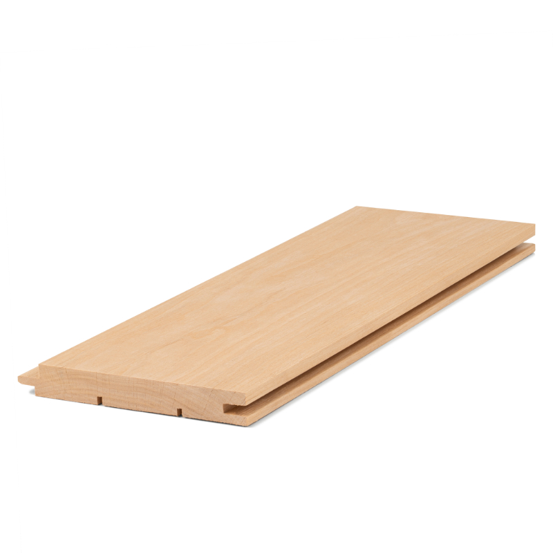 Alder 1x5 sauna wood plank STS4, tongue and groove