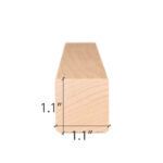 Dimensions for PROSAUNAS 2x2 S4SEE SHP Alder Sauna Wood