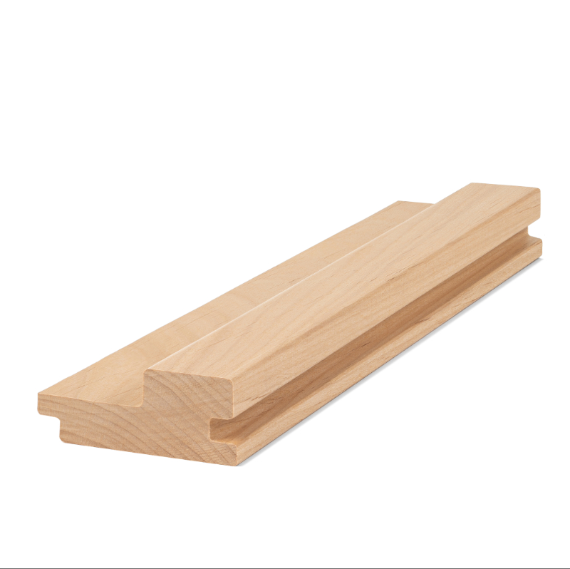 Alder 2x3 tongue and groove GRACE sauna wood plank