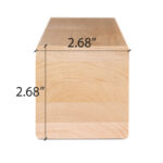 Dimensions for PROSAUNAS 3x3 Sauna Wood