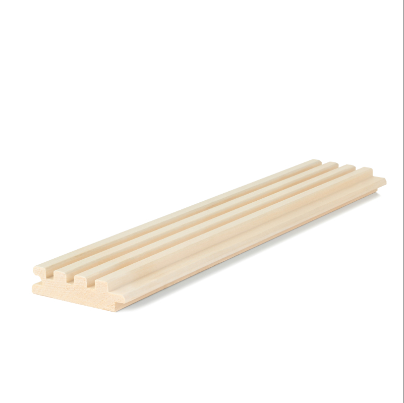 Premium Aspen 1x3 TG Groove S sauna paneling lumber