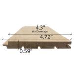 1x5 Thermo Aspen TG STS4 smooth sauna wood panel