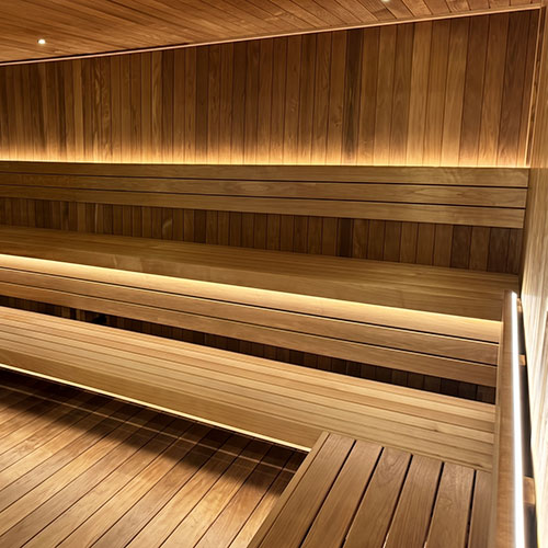 PROSAUNAS Dimmable White LED Light Strip Kit for Saunas